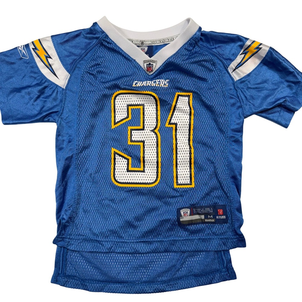 Reebok San Diego Chargers Antonio Cromartie #31 Kids Jersey Blue M 5-6